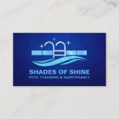 プロフェッショナルプールクリーニングサービス 名刺 (正面)
