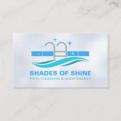 プロフェッショナルプールクリーニングサービス 名刺 (正面)