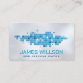 プロフェッショナルプールクリーニングサービス 名刺 (正面)