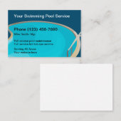 プロフェッショナルプール及びスパサービス 名刺 (正面/裏面)