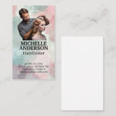 プロフェッショナルヘアスタイリスト作成アップ 名刺 (正面/裏面)