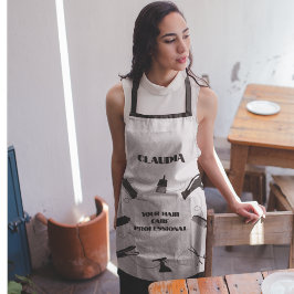 プロフェッショナルヘアスタイリングエプロン エプロン