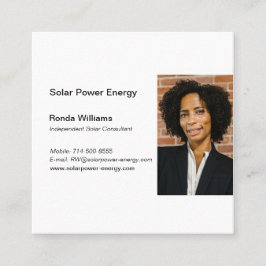 プロフェッショナルヘッドショット名刺 コーリングカード