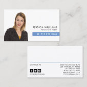 プロフェッショナルヘッドショット 名刺 (正面/裏面)