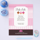 プロフェッショナルベイクセールフライヤーパーソナライズされた チラシ (シングル)