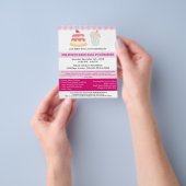 プロフェッショナルベイクセール資金調達者 チラシ (手)