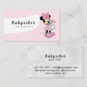 プロフェッショナルベビーシッターのサービス:信頼気に可能 名刺 (正面/裏面)