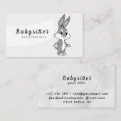 プロフェッショナルベビーシッターのサービス:信頼気に可能 名刺 (正面/裏面)