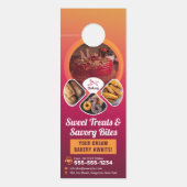 プロフェッショナルベーカリーショップスウィートトリートパティシシェフ ドアノブサイン (正面)