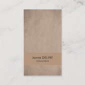 プロフェッショナルベージエレガントュ名刺 名刺 (正面)