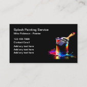 プロフェッショナルペイカラフルン絵を描缶 名刺 (正面)