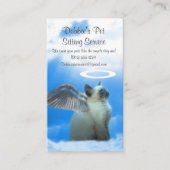 プロフェッショナルペットシッター毛皮ベビー名刺 名刺 (正面)