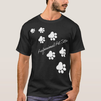プロフェッショナルペットシッターPaws 4686 Tシャツ