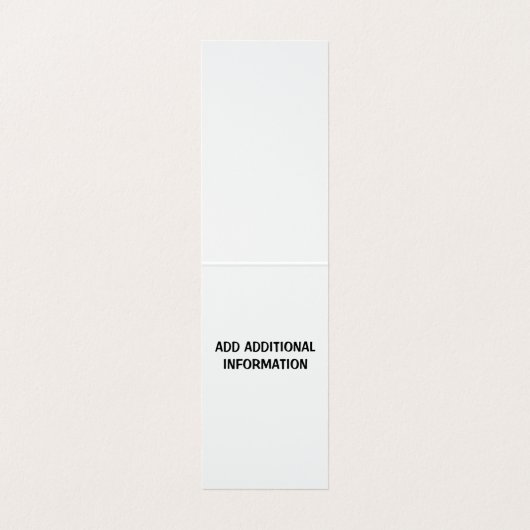 プロフェッショナルペットフォトグラファー折り畳み名刺 名刺 (内部フラット)