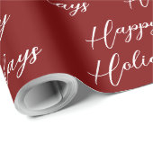 プロフェッショナルホリデー会社ロゴ ラッピングペーパー (ロールコーナー)