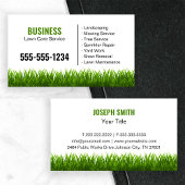 プロフェッショナルホワイトグリーングラスローンサービス 名刺