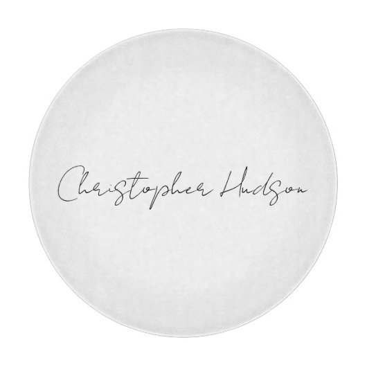 プロフェッショナルホワイトプレーンクリエイティブシック書道 カッティングボード (正面)