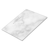 プロフェッショナルホワイトマーブル ノートパッド (アングル)