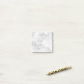 プロフェッショナルホワイトマーブル ポストイット (デスク上)