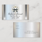 プロフェッショナルホワイトロータスシルバー 紹介カード (正面/裏面)