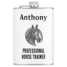 プロフェッショナルホーストレーナー白黒スケッチマーレ