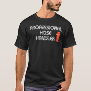 プロフェッショナルホースハンドラ消防士 Tシャツ
