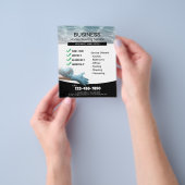 プロフェッショナルホームクリーニングハウス保ズサービス チラシ (手)