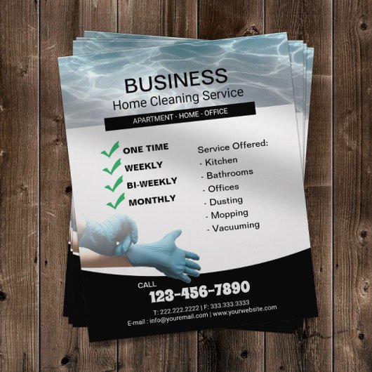 プロフェッショナルホームクリーニングハウス保ズサービス チラシ