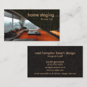 プロフェッショナルホームコンテンポラリーステージング 名刺 (正面/裏面)