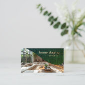 プロフェッショナルホームステージング 名刺 (スタンド正面)