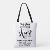 プロフェッショナルホームマッチメイカー会社 トートバッグ (裏面)