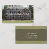 プロフェッショナルホームリノベーション名刺 名刺 (正面/裏面)