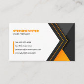 プロフェッショナルホーム改修工事請負業者の改築 名刺 (正面)