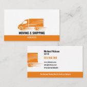 プロフェッショナルボックストラック移動配送サービス 名刺 (正面/裏面)