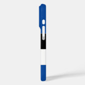 プロフェッショナルボーリングトレーナー | イニシャル深い青 Case-Mate iPhoneケース (裏面 / 左)