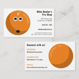 プロフェッショナルボーリングプロ店 |オレンジボール 名刺