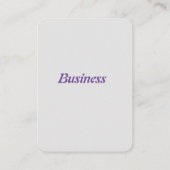 プロフェッショナルマイティ3.5インチx2.5インチ名刺 名刺 (裏面)