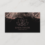 プロフェッショナルマッサージセラピストロータスカイロプラクター 名刺 (正面)