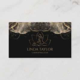 プロフェッショナルマッサージセラピストロータスカイロプラクター 名刺