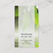 プロフェッショナルマッサージ/スパ名刺 名刺 (裏面)