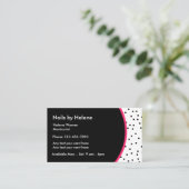 プロフェッショナルマニキュリ連絡スカード コーリングカード (スタンド正面)