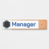 プロフェッショナルマネージャ名タグ サインプレート (正面)