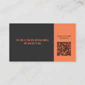 プロフェッショナルマン 名刺 (裏面)