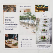 プロフェッショナルマーケティングイベントパンフレット (正面/裏面)