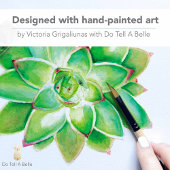 プロフェッショナルマーケティンググリーンウォーター色多肉質 名刺