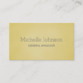 プロフェッショナルミニマリストグラニータン 名刺 (正面)