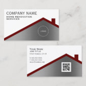 プロフェッショナルミニマリストハウスルーフ  名刺 (正面/裏面)