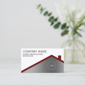 プロフェッショナルミニマリストハウスルーフ  名刺 (スタンド正面)