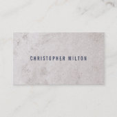 プロフェッショナルミニマリストブルーフェイクストーンコンサルタント 名刺 (正面)