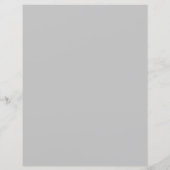 プロフェッショナルミニマルな白黒の文房具 (裏面)